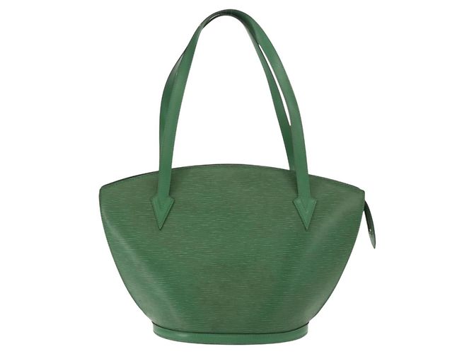 LOUIS VUITTON Epi Saint Jacques Shopping Schultertasche Grün M52264 - Ansicht 13