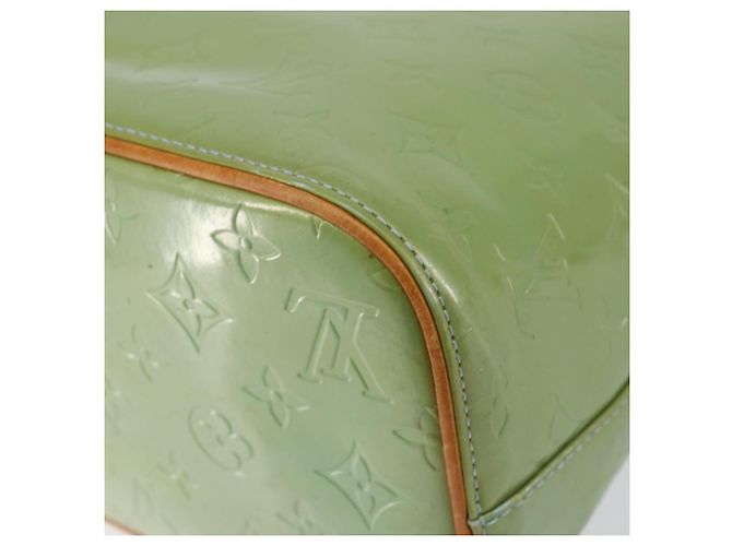 LOUIS VUITTON Monogram Vernis Houston Hand Bag Baby Blue M91005 LV - vista 12