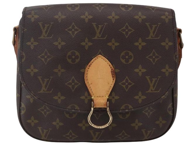 LOUIS VUITTON Monogram Saint Cloud GM Shoulder Bag M51242 LV - vue 13