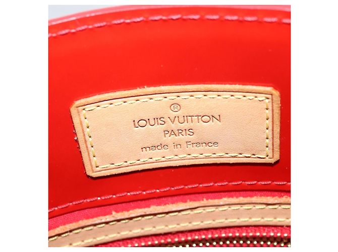 LOUIS VUITTON Monogram Vernis Reade PM Handtasche Red Rouge M91088 LV - Ansicht 17