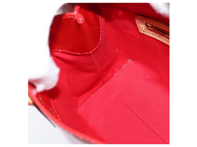 LOUIS VUITTON Monogram Vernis Reade PM Handtasche Red Rouge M91088 LV - Ansicht 19