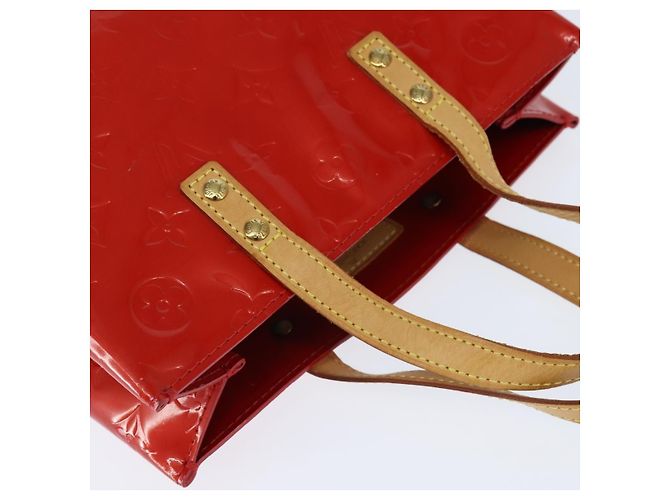 LOUIS VUITTON Monogram Vernis Reade PM Handtasche Red Rouge M91088 LV - Ansicht 6