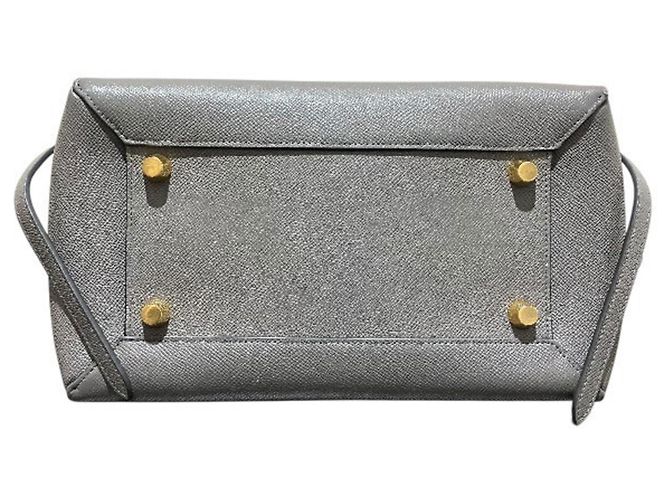 Céline Celine CELINE Belt Bag Micro 189153 Bolsa de ombro feminina Marrom - vista 3