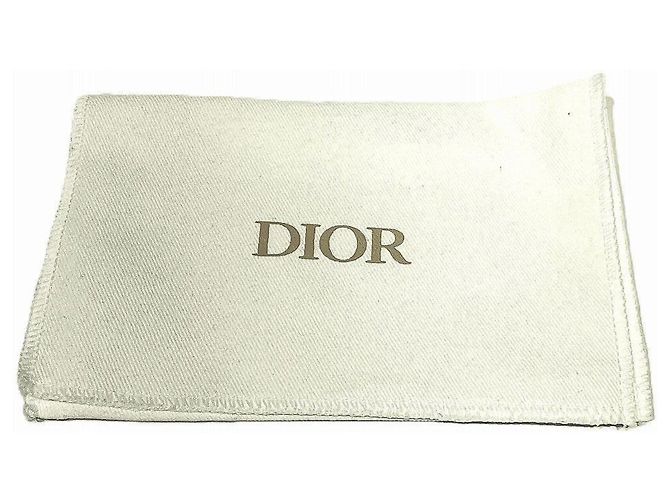 Tarjetero Christian Dior en lambskin azul - vista 4