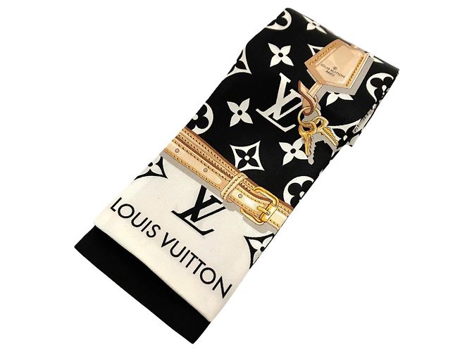 Louis Vuitton Bandeau Monogram Confidential Stole Schwarz - Ansicht 3
