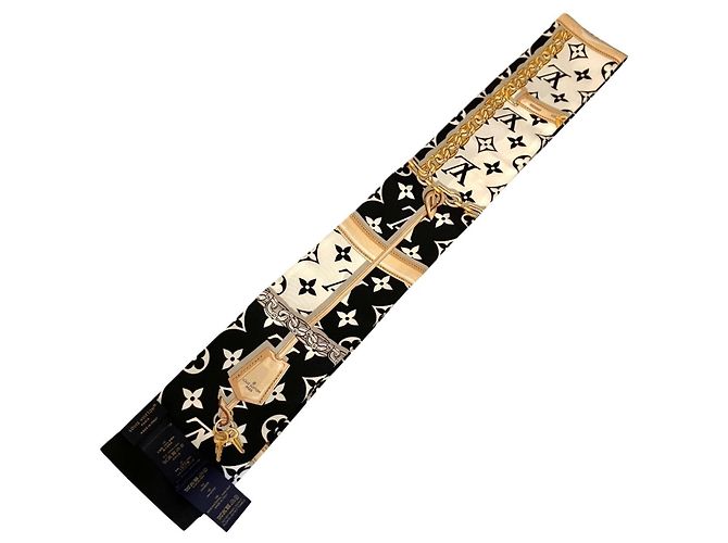 Louis Vuitton Bandeau Monogram Confidential Stole Schwarz - Ansicht 9