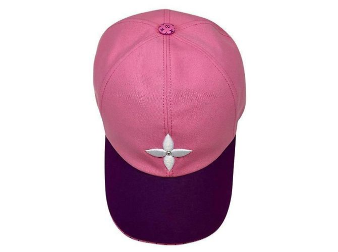 Louis Vuitton Monogram Capray Flower Cap Pink Purple - view 7