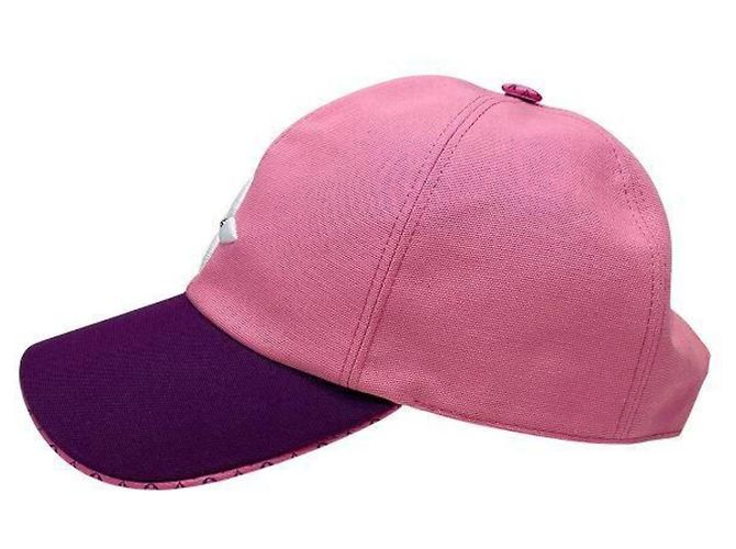 Louis Vuitton Monogram Capray Flower Cap Pink Purple - view 8