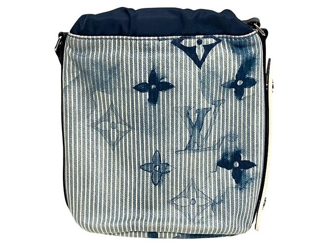 Sac à main Louis Vuitton Monogram Watercolor Sac Marin Bleu Monogramme - vue 2