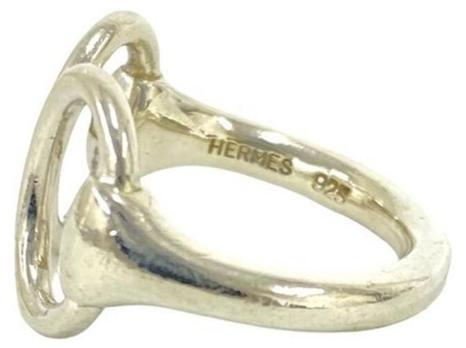 Ring Hermès Anello Hermes Vintage Nausicaä in Argento 925 - vista 4