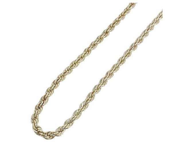 Autre Marque Collana Tiffany Vintage Twisted Rope Chain Argento - vista 4