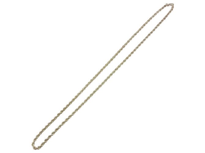 Autre Marque Collana Tiffany Vintage Twisted Rope Chain Argento - vista 6