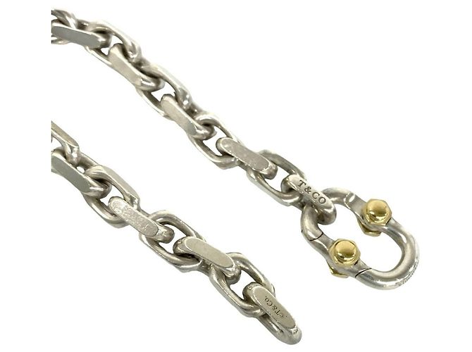 Autre Marque Pulseira de Berloques Tiffany & Co. Prata Dourado - vista 4