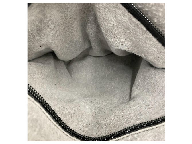 Borsa a mano in pelle Loewe Vintage Anagram Logo Mini Tote Bag Nero - vista 10
