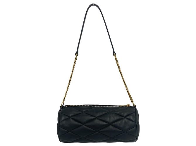 Autre Marque Saint Laurent Sad Mini Tube Schultertasche Schwarz - Ansicht 3