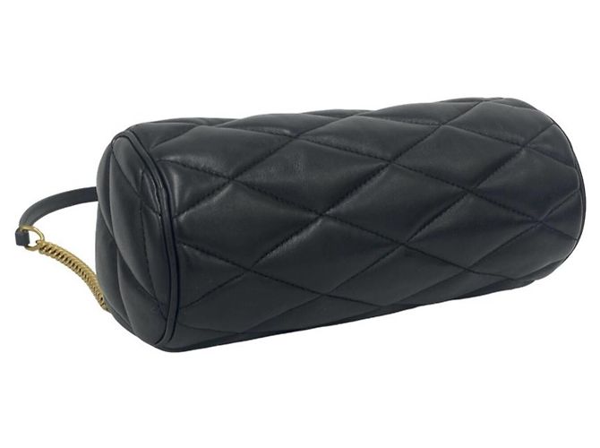 Autre Marque Saint Laurent Sad Mini Tube Schultertasche Schwarz - Ansicht 7