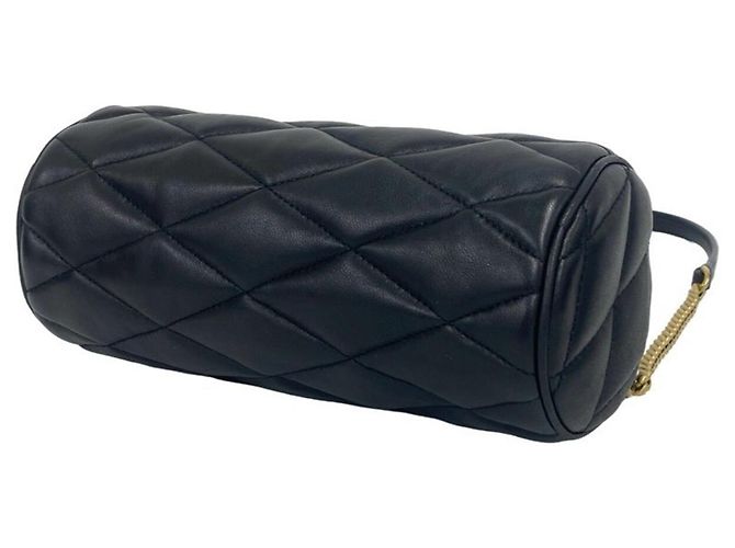 Autre Marque Saint Laurent Sad Mini Tube Schultertasche Schwarz - Ansicht 8