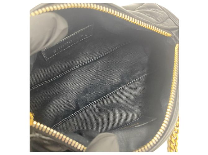 Autre Marque Saint Laurent Sad Mini Tube Schultertasche Schwarz - Ansicht 9