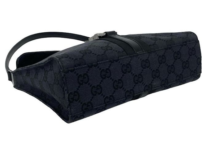 Bolsa de Ombro em Couro Gucci Jackie Preto - vista 7