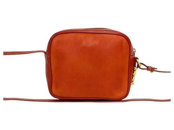 Loewe Vintage Velázquez Schultertasche aus Leder Rot - Ansicht 3