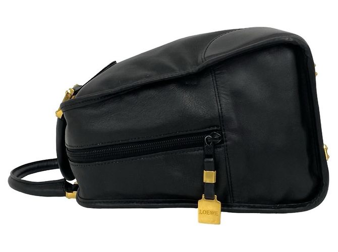 LOEWE Vintage Amazona Anagram Logo Lederhandtasche - Ansicht 5