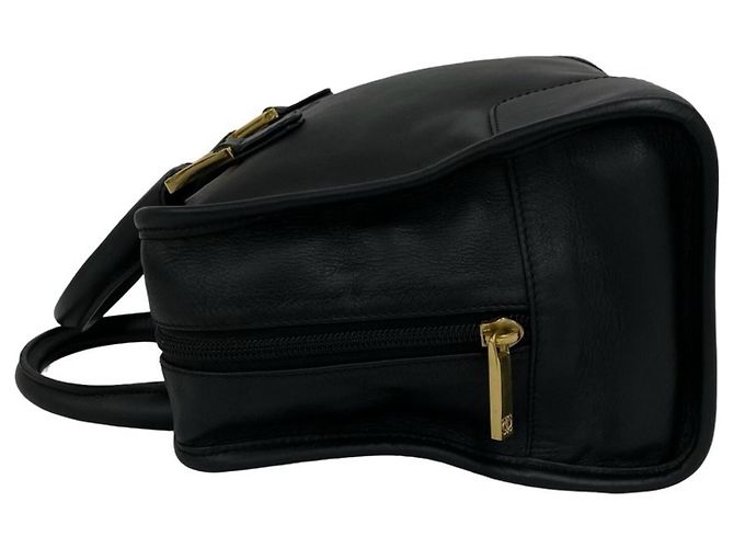 Loewe Amazona Handtasche aus schwarzem Leder - Ansicht 5