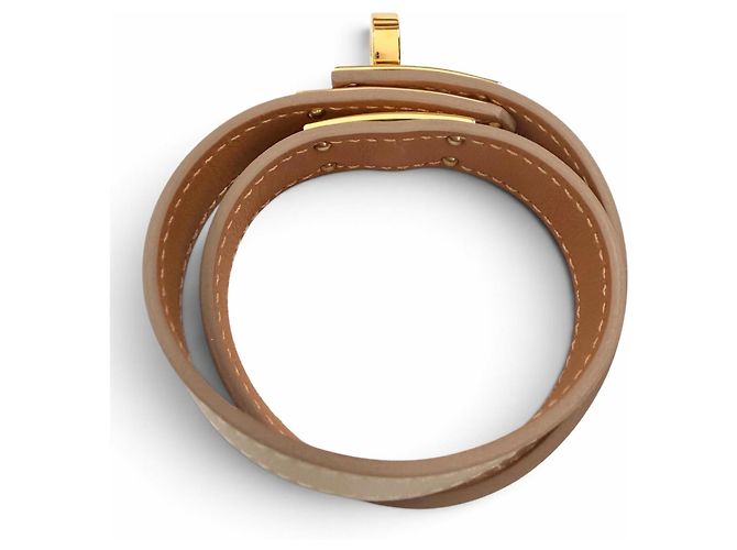 Hermès Pulseira de Pingentes Hermes Kelly Double Tour - vista 4