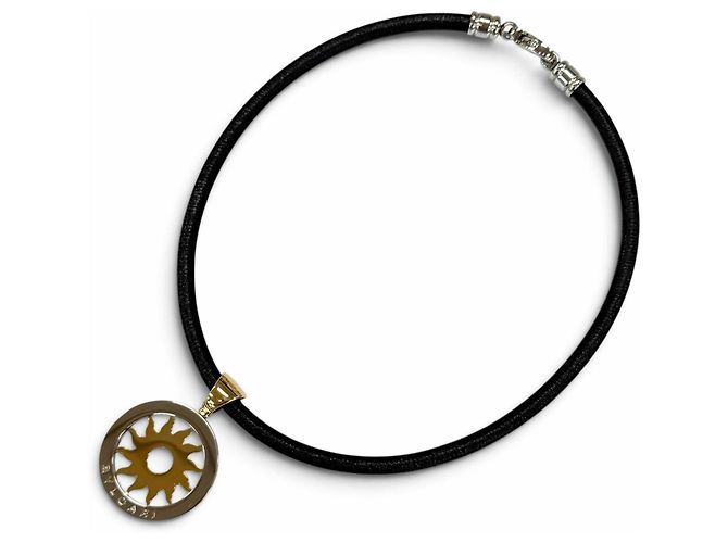 Bulgari BVLGARI Tondo Sun Halskette Silber Golden - Ansicht 5