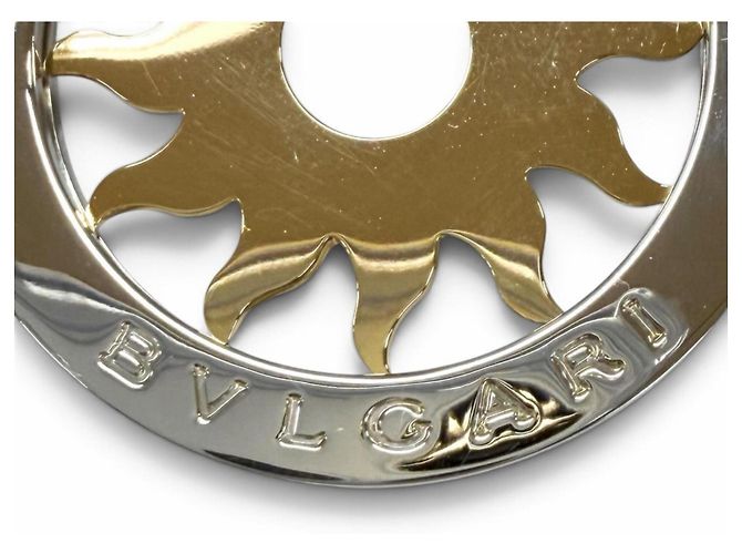 Bulgari BVLGARI Tondo Sun Halskette Silber Golden - Ansicht 8