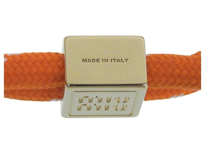 Pulseira com pingente laranja Miu Miu - vista 7