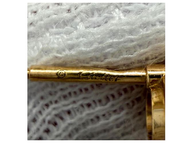 Pendientes Cartier 750 (PG) Damour Diamond Dorado - vista 5