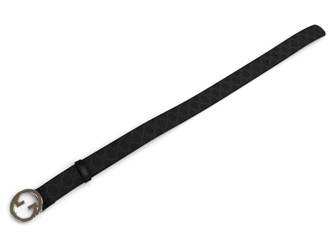 Gucci GG Supreme Interlocking G Belt Black - view 4