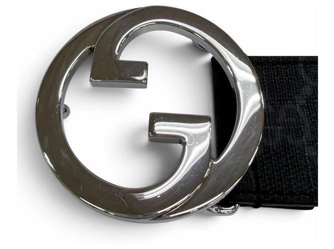 Gucci GG Supreme Interlocking G Belt Black - view 5