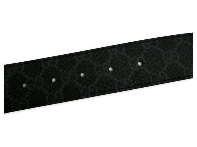 Gucci GG Supreme Interlocking G Belt Black - view 7