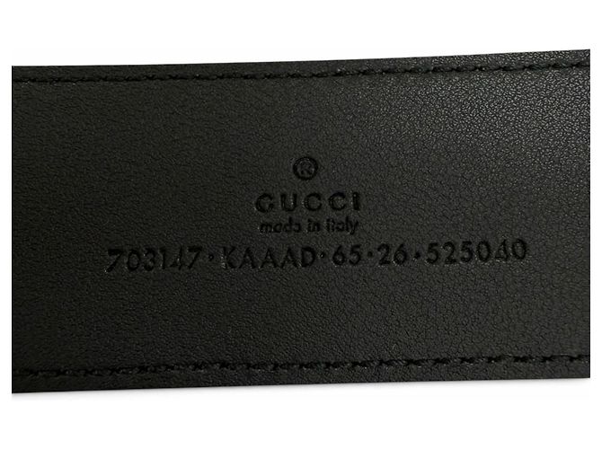 Gucci GG Supreme Interlocking G Belt Black - view 8