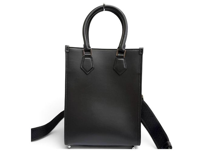 Borsa a tracolla piccola in pelle Dolce & Gabbana Mini Tote Nero - vista 4