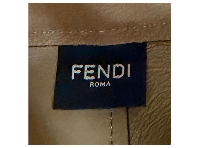 Borsa a spalla Medium Fendi By The Way Selleria Beige - vista 14