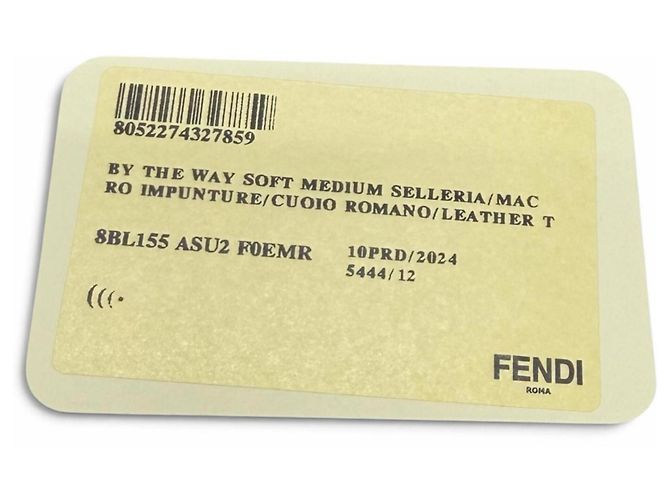 Borsa a spalla Medium Fendi By The Way Selleria Beige - vista 16
