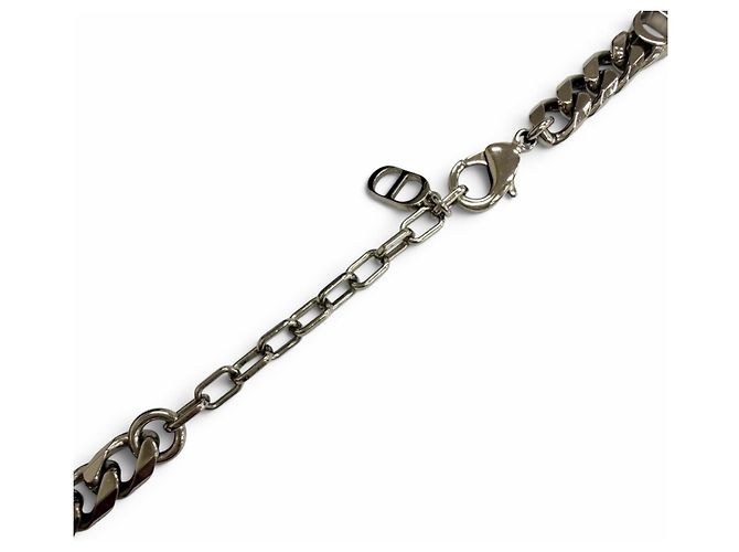 Christian Dior Dior Homme N1574HOMMT Collana a Maglie CD Icon Argento - vista 5