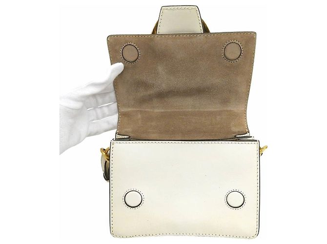Bolso de hombro Jimmy Choo Madeline Blanco - vista 8