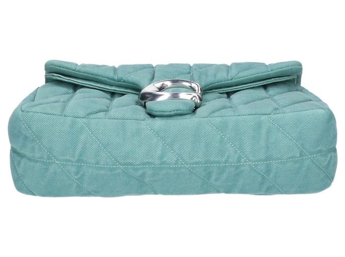 Bolso de hombro acolchado Coach CBG31 Tabby Verde - vista 5