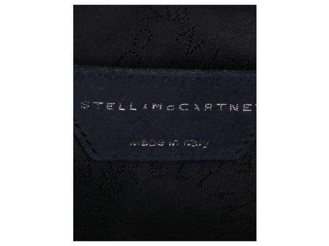 Stella Mc Cartney Bolso de hombro con cadena Stella McCartney estampado de leopardo Azul marino - vista 7