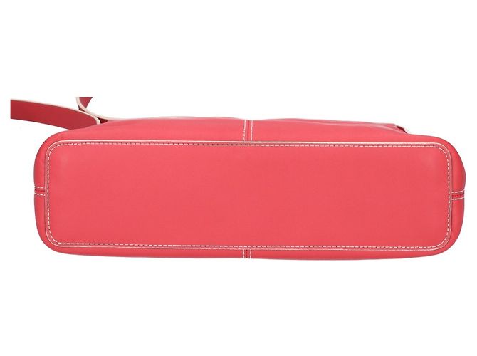 Loewe Schultertasche aus Leder mit Logo-Klappe Pink - Ansicht 5