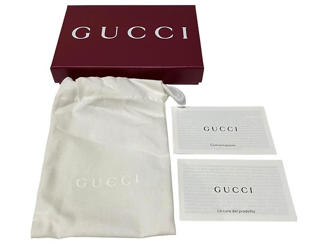 Tarjetero Gucci de piel verde - vista 5