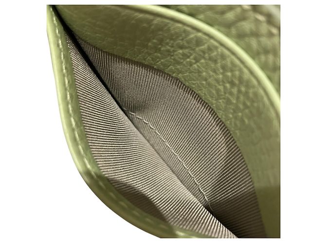 Tarjetero Gucci de piel verde - vista 6