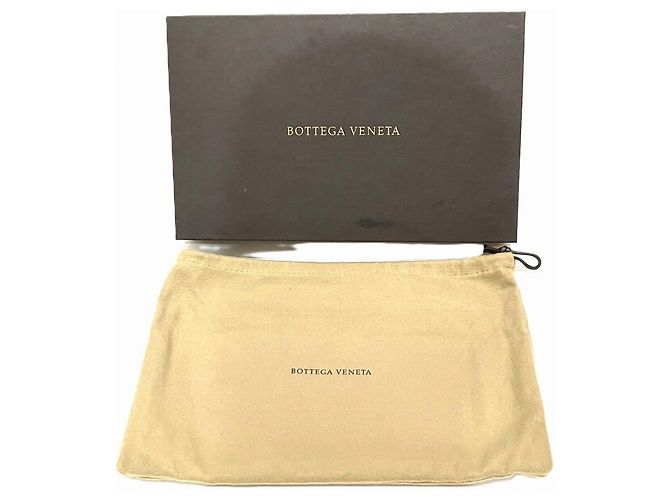 Portafoglio a catena in pelle Red Brown Bottega Veneta - vista 5