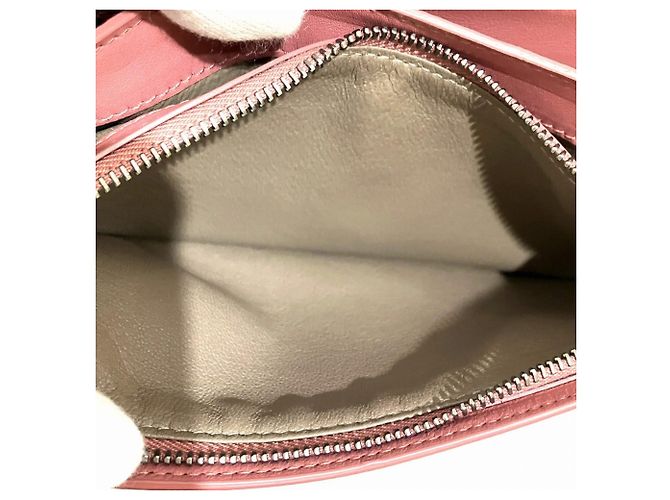 Portafoglio a catena in pelle Red Brown Bottega Veneta - vista 6