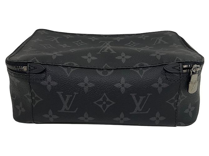 Bolsa de Mão Louis Vuitton Monogram Eclipse Preto - vista 2