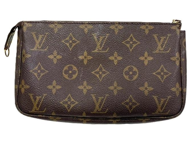 Louis Vuitton Pochette Accessoires Handbag Pouch Braun - Ansicht 2