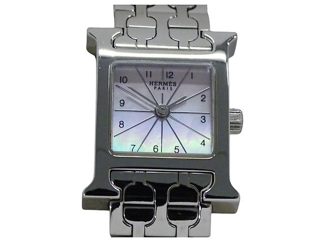 Reloj de pulsera Hermès H-Watch Mini Pink Shell Quartz - vista 2
